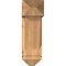Ekena Millwork Traditional Arts and Crafts Smooth Bracket w/ Offset Brace, Western Red Cedar, 7 1/2"W x 20"D x 24"H BKT0806X20X24TRA03SWR - alternate 2